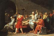 Jacques-Louis David The Death of Socrates oil painting